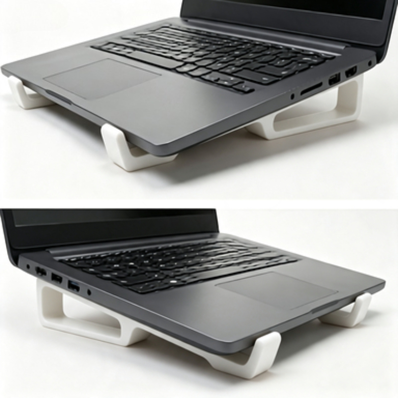 Cooling Stand Tablet - Ergonomic 3D Printed Laptop Stand, Portable