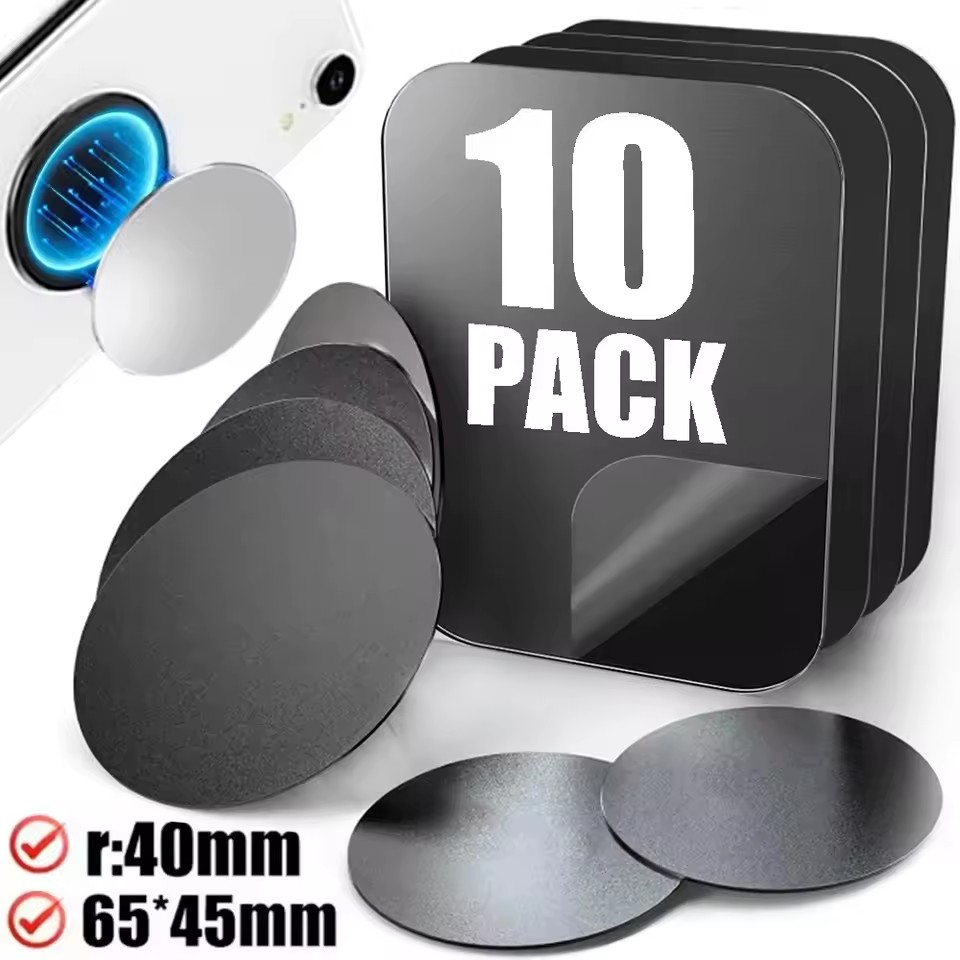 Tablet Stand Accessories - Metal Plate Disk For Magnetic Car