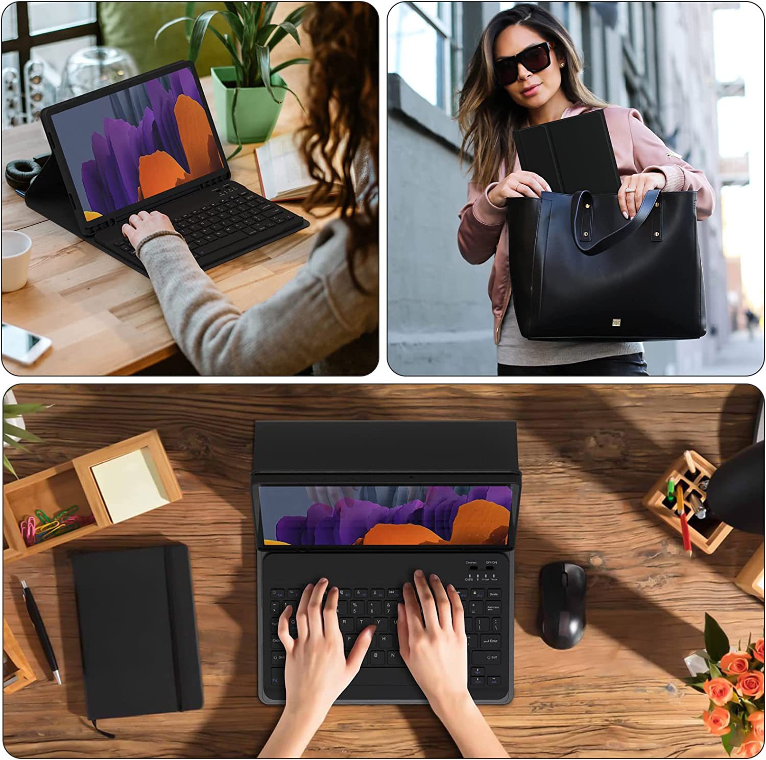 Case for Samsung Galaxy Tab S9 - Samsung Tablet Keyboard Accessories recension och pris
