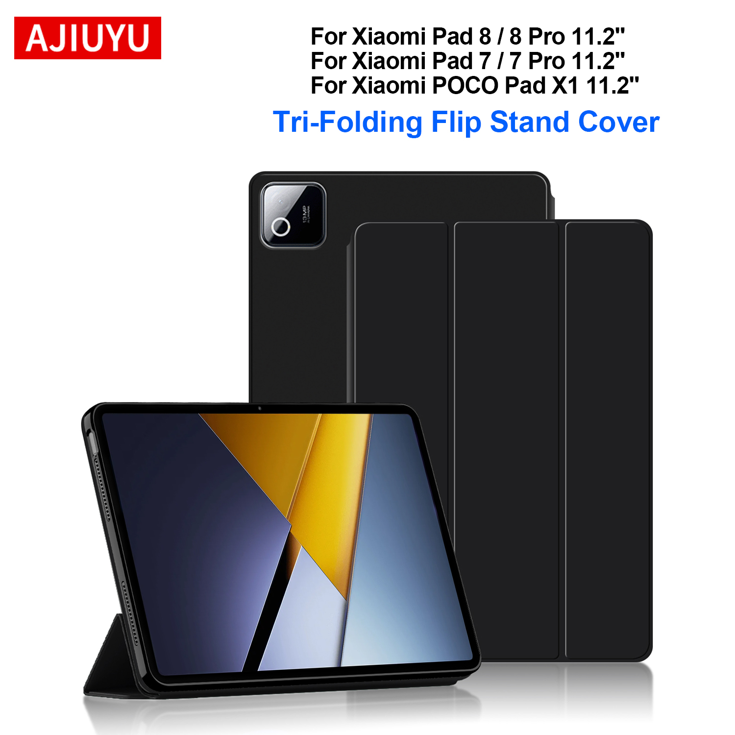 Flip Cover PU Leather Case For - Poco Tablet Accessories recension och pris