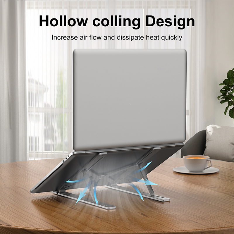 Foldable Laptop Holder Metal S - Cooling Stand Tablet recension och pris
