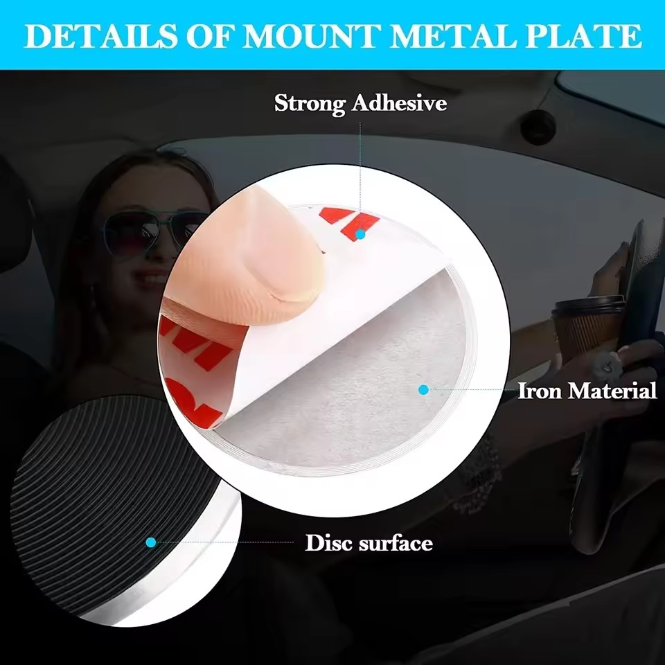 Thin Metal Plate Disk For Magn - Tablet Stand Accessories recension och pris