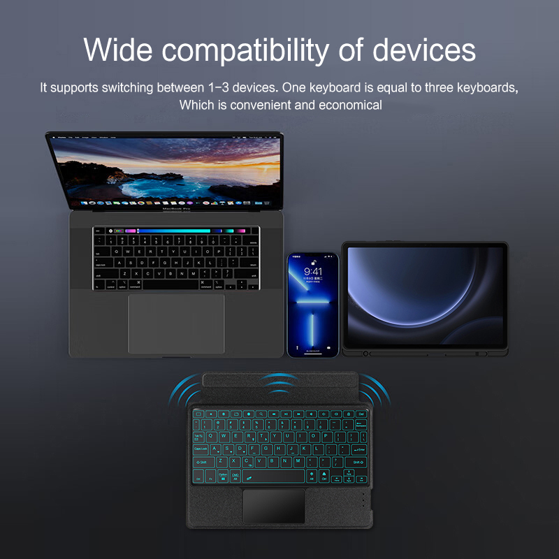 Magic Keyboard Case For Samsun - Samsung Tablet Keyboard Accessories recension och pris