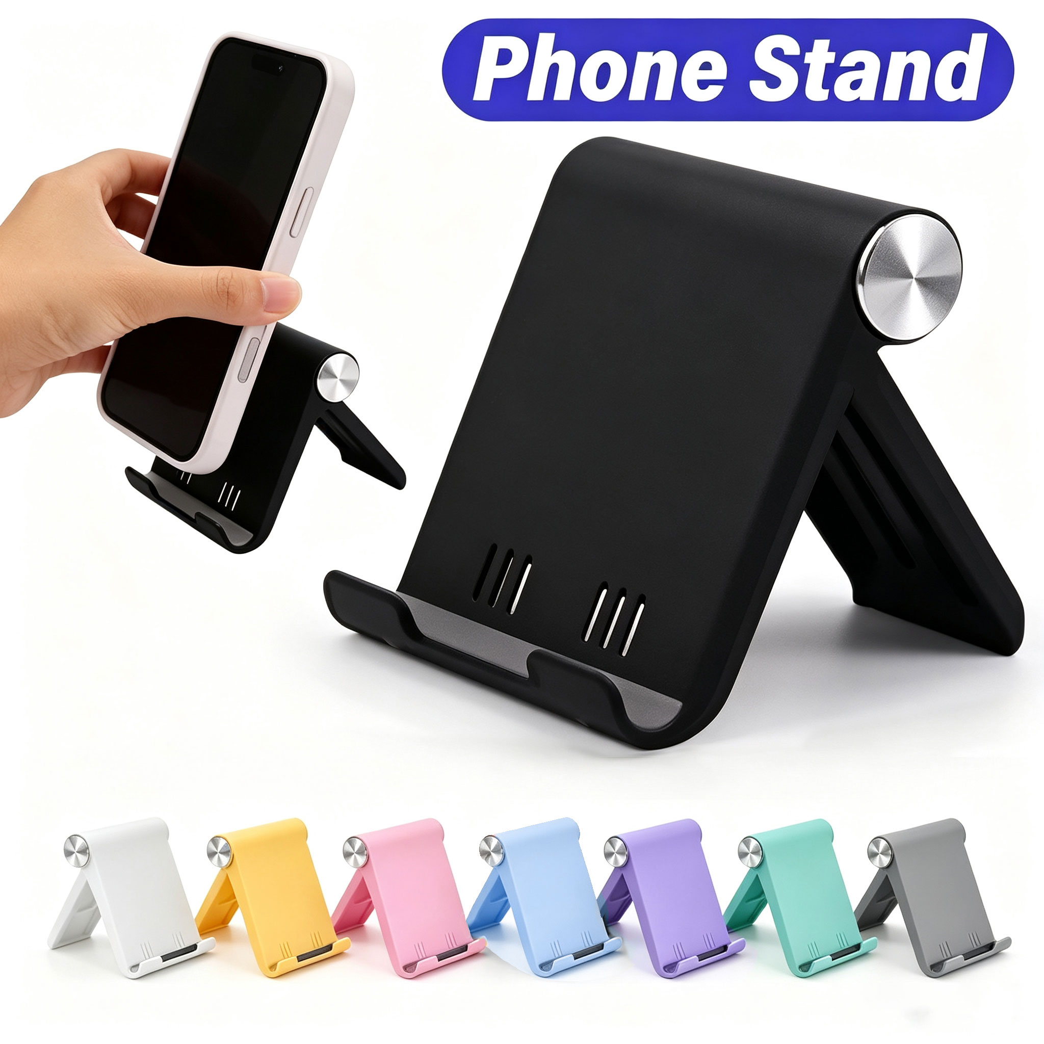 2pcs Foldable Phone Stand, 8 C - Tablet Stand Accessories recension och pris