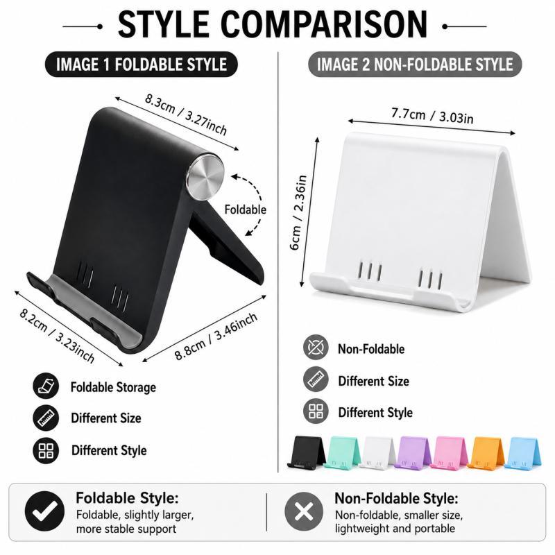 2pcs Foldable Phone Stand, 8 C - Tablet Stand Accessories recension och pris