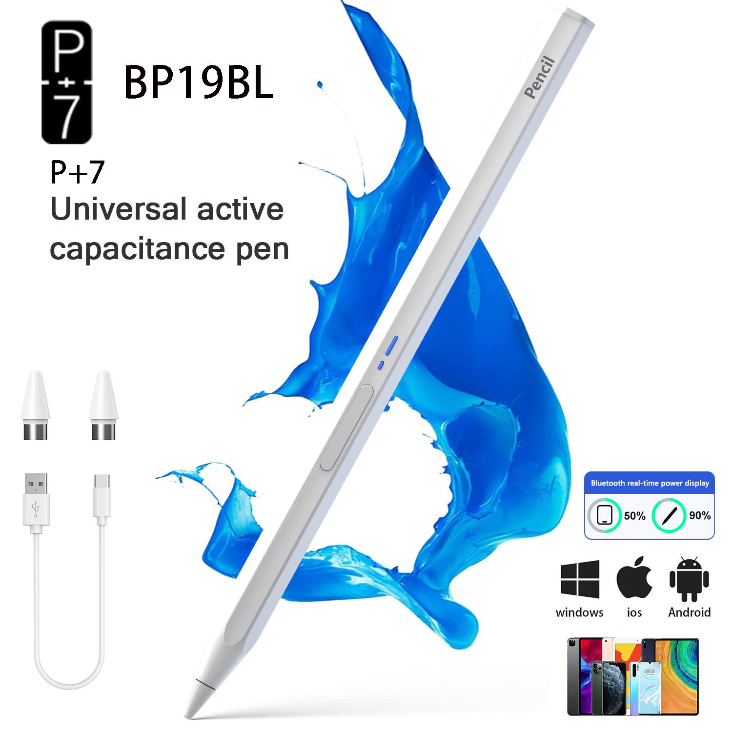 P+7 Universal Hexagonal Stylus - Top Tablet Accessories recension och pris