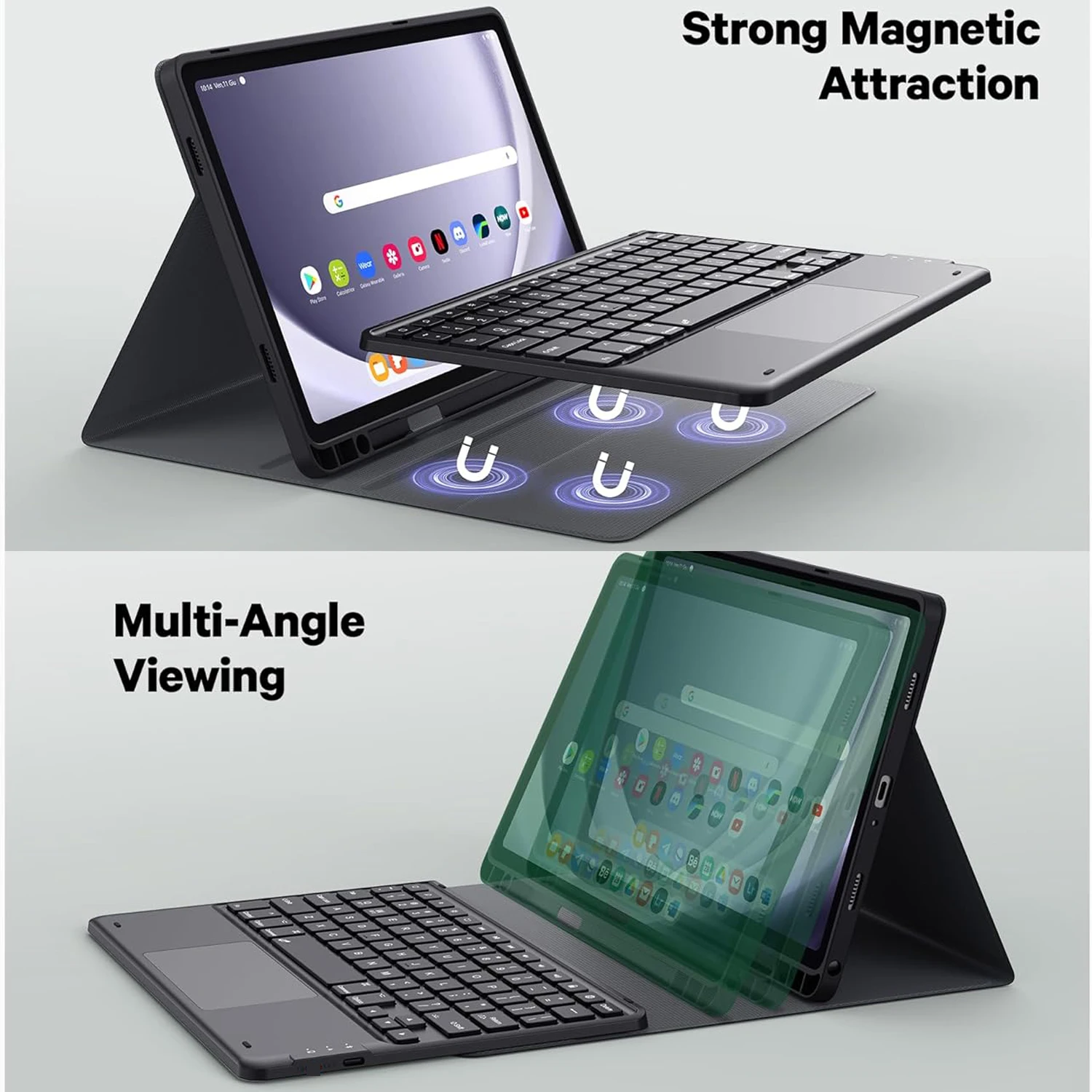 Keyboard Case for Samsung Gala - Samsung Tablet Keyboard Accessories recension och pris