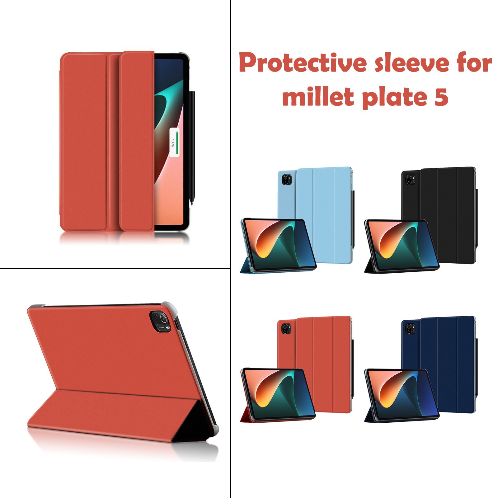 Foldable Sleeve For Mi Pad 5 F - Best Tablet With Accessories recension och pris