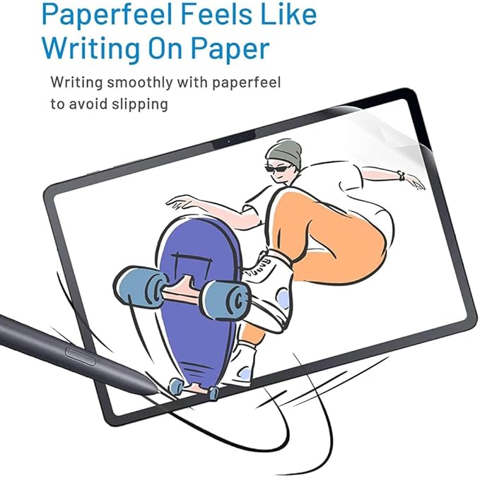 2PCS Like Paper Screen Protect - Samsung Tablet S10 Accessories recension och pris