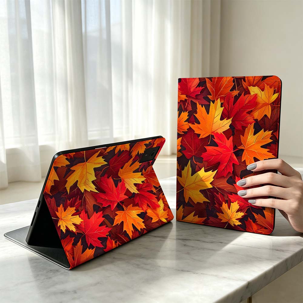 Autumn Maple Leaves Pattern Fa - Poco Tablet Accessories recension och pris