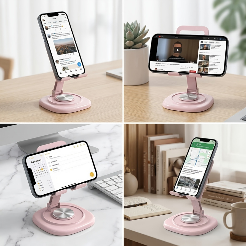 Macaron Desktop Metal Rotating - Tablet Stand Accessories recension och pris